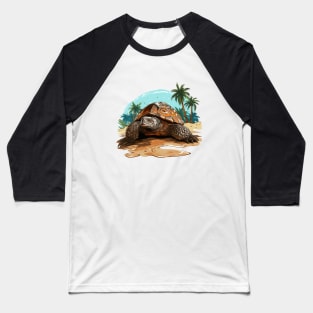 Alligator Snapping Turtle Baseball T-Shirt